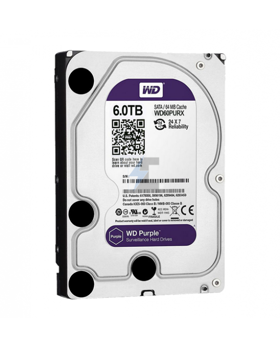 Disco duro Interno WD Purple™ 6 TB